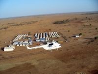 Лагерь AMIS в Эд-Дайене, (Дарфур, Судан )
